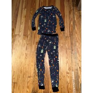 Little Sleepies Disney Nightmare Before Christmas Kids‎ Pajama 12-14 rare bamboo